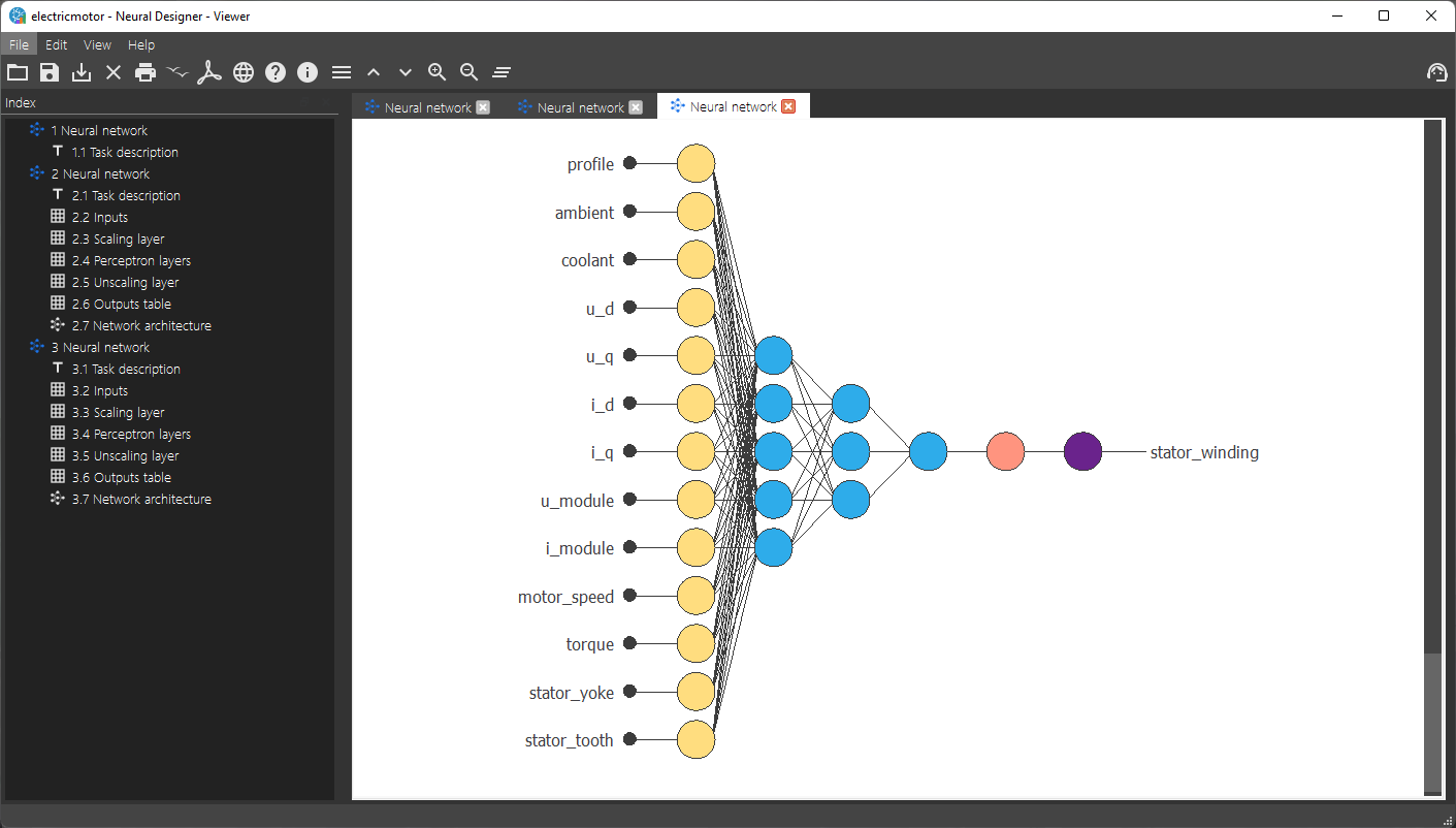 screenshot of Neural Designer